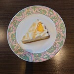 ナガハマコーヒー - ホワイトチョコとオレンジのケーキ