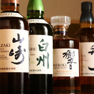 为您准备了约30种日本酒从基本品牌到稀有品牌
