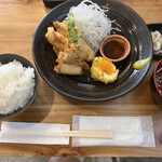 Kashiwa - とり天定食　¥700