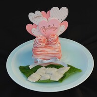 【お祝いに】「肉ケーキ」 ＊要予約