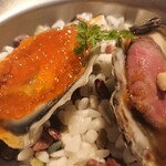 牡蠣とイタリアン 京橋Mbオイスターハウス - 生牡蠣～！ローストビーフとコラボ