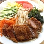 福○家 - 翌年の夏の冷やしパーコー麺。待ってました！