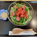 Edo Soba Ichirinsou - 冷やしトマト蕎麦