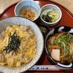 西川家 - 親子丼(ミニきしめん付き)¥980(税込)