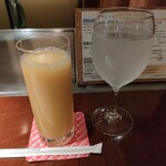 ステーキハウス ケルン アネックス - オレンジジュース
