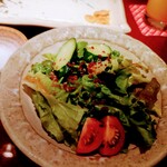 ステーキハウス ケルン アネックス - 生野菜サラダ