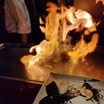 ステーキハウス ケルン アネックス - ヒレ肉　ファイヤー