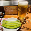 秋吉 - きゅうり４本、生ビール