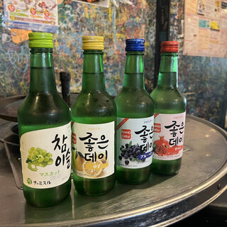 韓国の若者に大人気♪フレーバー韓国焼酎がおすすめです◎