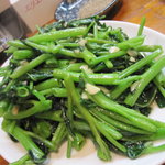 山東餃子本舗 - 青菜いため（空芯菜）