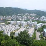 おらが茶屋 - 展望台より、高倉団地