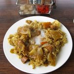 おらが茶屋 - 独特カレー