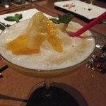 シャーロックホームズ - マンゴーを使ったカクテル，可愛らしいです(*^_^*)