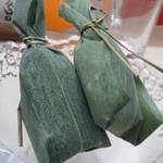 味処 八代 - デザートの麩まんじゅう