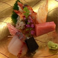 つきじ治作 - 造里：車海老、本鮪、関鯵