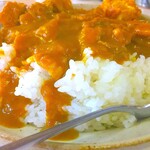 喜八 - カツカレー大盛り総重量800位あり