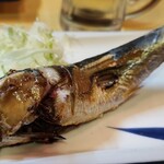 Kawaki - 鰯の塩焼き。