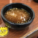 丸亀製麺 - 大根おろしを、つけ出汁に入れて、食べてみました