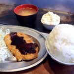 ぬくぬく屋 - 20220701トンカツ定食