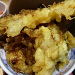 天麩羅 えびのや - 天丼に接近