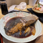 魚の松本 - コショウダイの煮付け　淡路島定食に含む