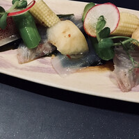 佐賀牛 季楽 銀座  - お刺身サラダ仕立て