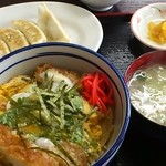 酣 - カツ丼と餃子