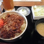 Kitaguni Sakaba Ndanda - 福島ソースかつ丼６８０円