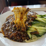 北京飯店 - 「炸醤麺(挽肉みそかけ冷麺)¥850円」