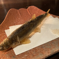 たでの葉 - 鮎の天ぷら