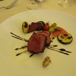 リストランテ　アニモフェリーチェ - メイン：北海道産黒毛和牛のいちぼ（部位）