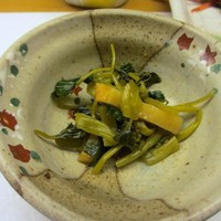 会員制 寿司割烹鷹勝 中洲店 - 先ずは最初の小鉢を食べながらどんな料理が出てくるのかワクワクして待ちます。
                 