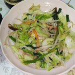 橋場食堂 - 野菜炒め　600円