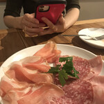 フラット - ハム盛り合わせ