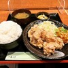 一番どり - 日替わり定食（テンカラとチキンカツの油淋鶏ソース）ご飯大盛り』