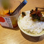 丸源ラーメン - 野沢菜醤オン♪