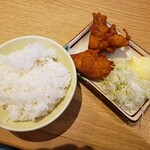 丸源ラーメン - 唐揚げセット2022.06.28