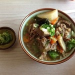 新垣食堂 - 牛そば（大）