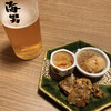 Kaisen Izakaya Umi Otoko - 生ビール、お通し