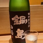 Doushinchou Washoku Zui - お酒④鍋島 特別純米 クラシック 白菊(佐賀)
      米品種:白菊100%、精米歩合60%