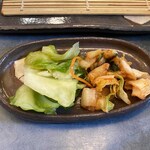 Tempura Ya Tenten - 新漬けと白菜キムチ