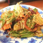 わいわい - わいわい味噌ピリ辛炒めだったか？肉野菜炒めだったか？