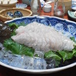 ヒラメの刺身(25年3月)