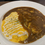 洋食 no ARIKA - 牛すじチーズオムカレー