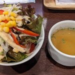 Revo 本店 - サラダ・スープ付