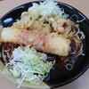 立喰そば かしやま - 料理写真:(冷)天ぷらそば ちくわ天トッピング