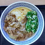 吉野家 - ❀『牛麦とろ丼』【並】(602えん)


