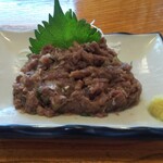 香海 - 鰯なめろう(単品、700円)