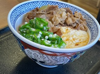 Yoshinoya - ❀『牛麦とろ丼』【並】(602えん)
                        
                        とろろ”オクラがトッピング♬
                        