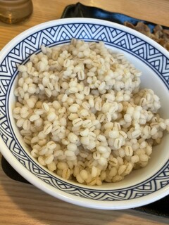 Yoshinoya - ❀『もち麦を加えたご飯』